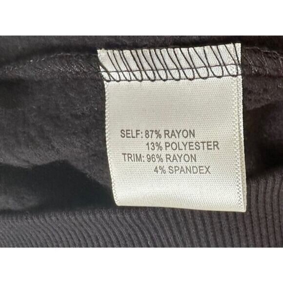 Jane & Delancey Women's Dancing Skeletons Pullover & Jogger Set Size XL Black - Picture 14 of 14